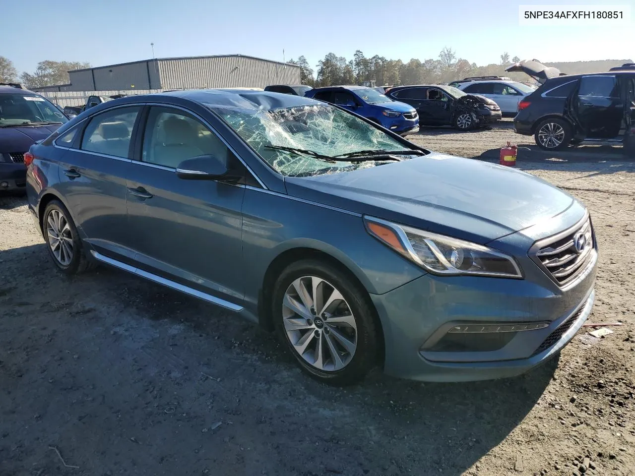 5NPE34AFXFH180851 2015 Hyundai Sonata Sport