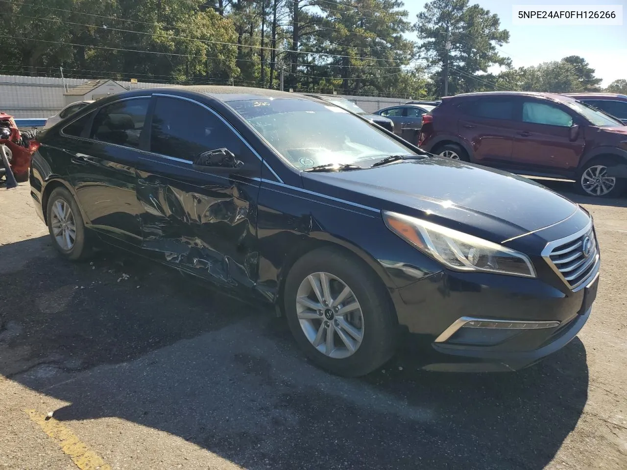 5NPE24AF0FH126266 2015 Hyundai Sonata Se