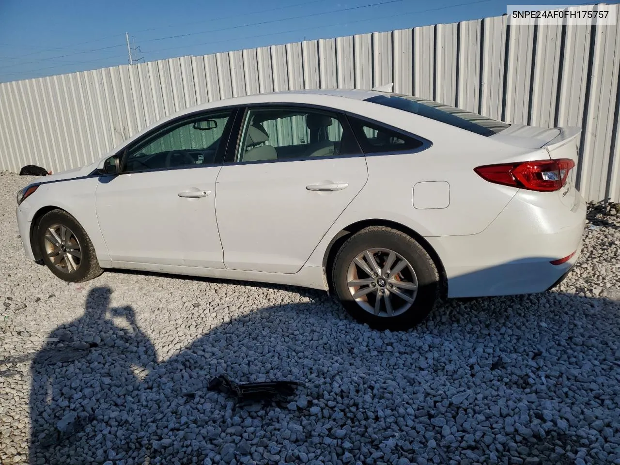 5NPE24AF0FH175757 2015 Hyundai Sonata Se