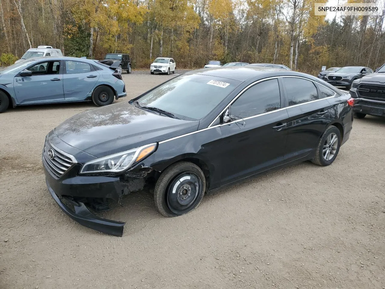 2015 Hyundai Sonata Se VIN: 5NPE24AF9FH009589 Lot: 77075174