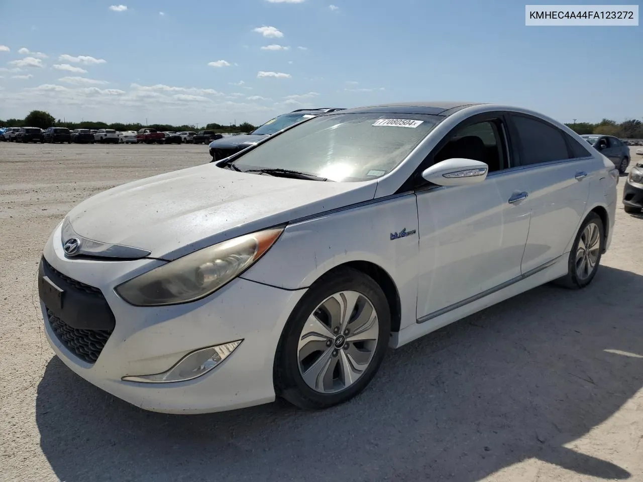 2015 Hyundai Sonata Hybrid VIN: KMHEC4A44FA123272 Lot: 77080504