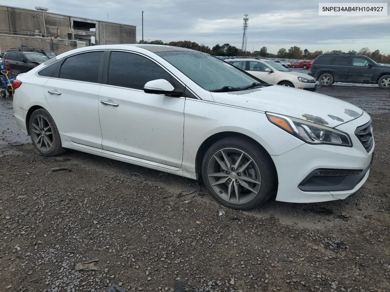 2015 Hyundai Sonata Sport VIN: 5NPE34AB4FH104927 Lot: 77092934