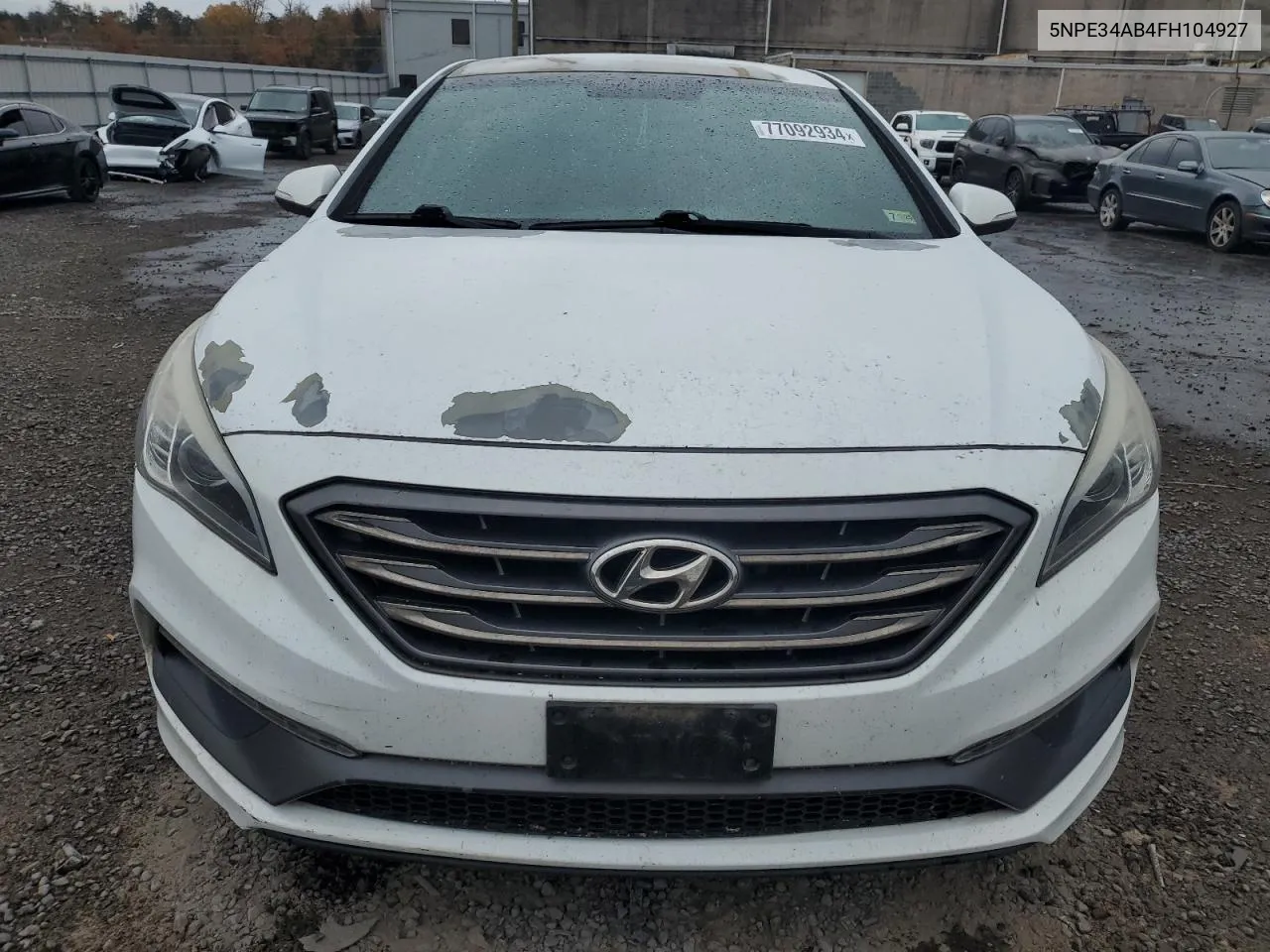 2015 Hyundai Sonata Sport VIN: 5NPE34AB4FH104927 Lot: 77092934