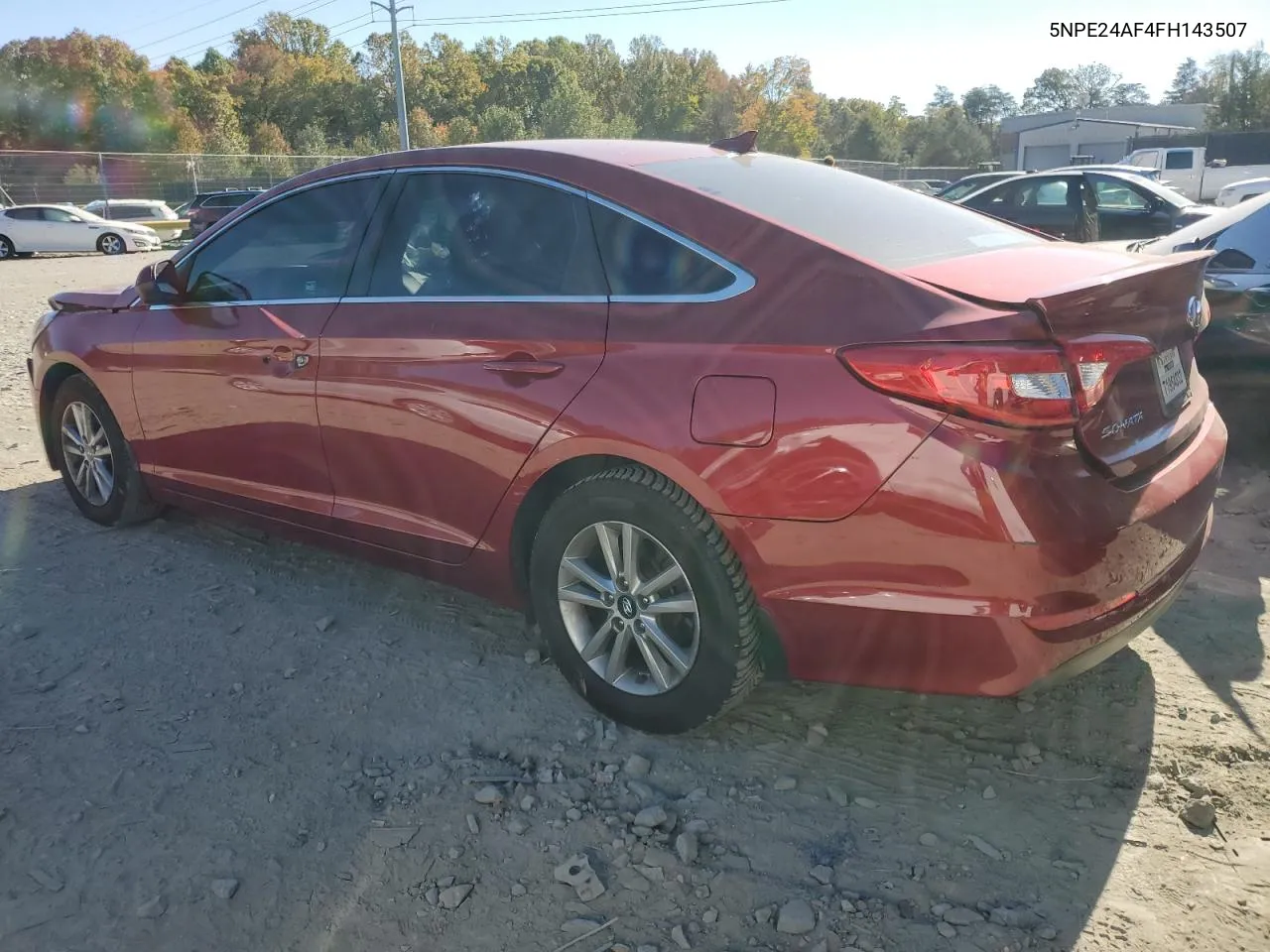 5NPE24AF4FH143507 2015 Hyundai Sonata Se