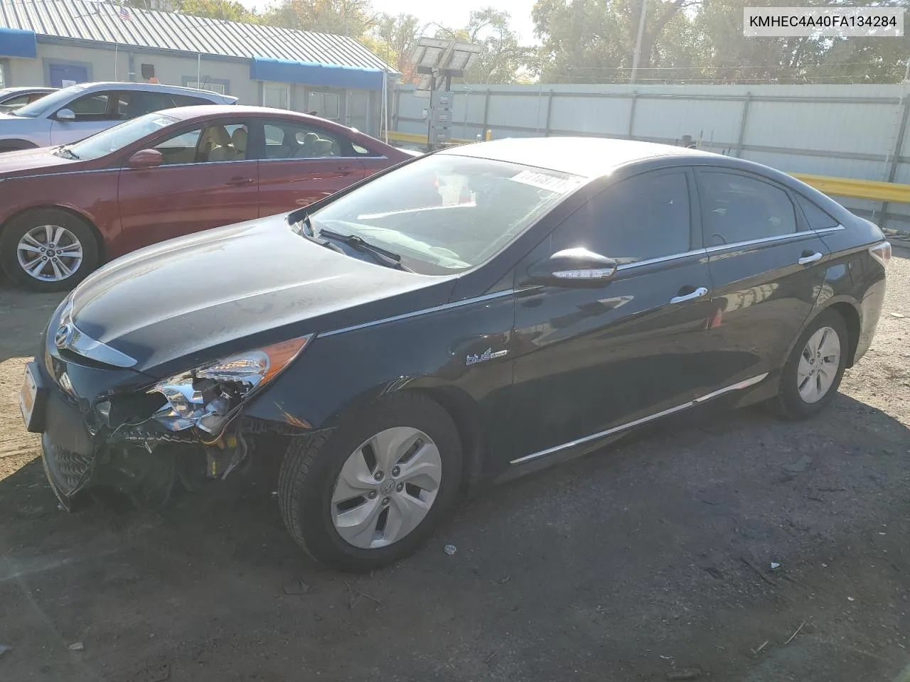 2015 Hyundai Sonata Hybrid VIN: KMHEC4A40FA134284 Lot: 77188714