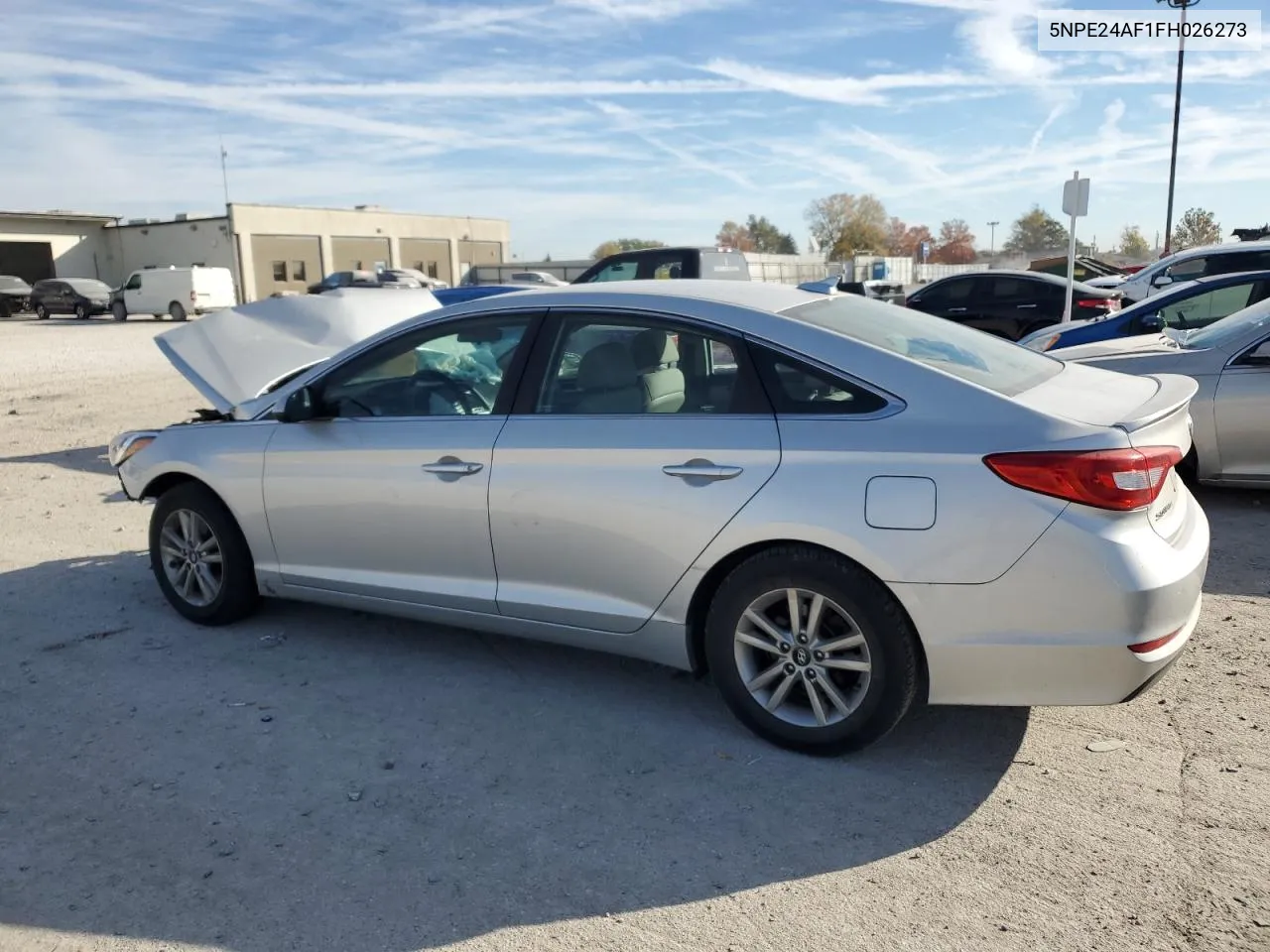 5NPE24AF1FH026273 2015 Hyundai Sonata Se