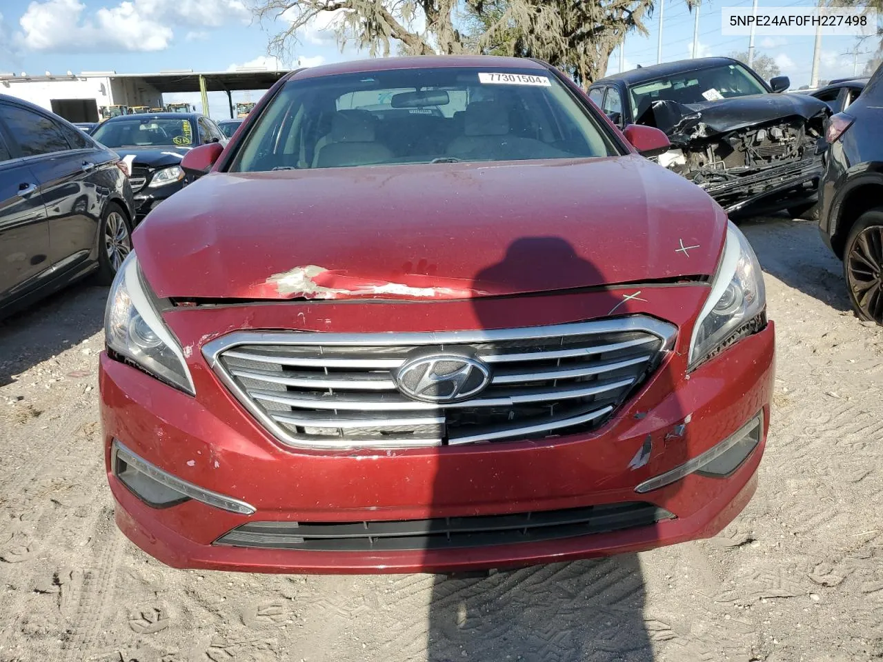 2015 Hyundai Sonata Se VIN: 5NPE24AF0FH227498 Lot: 77301504