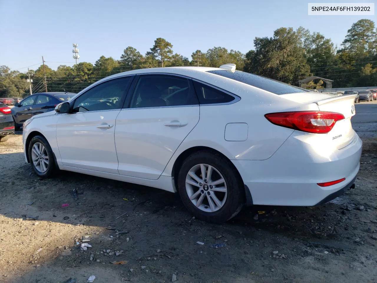 2015 Hyundai Sonata Se VIN: 5NPE24AF6FH139202 Lot: 77313834