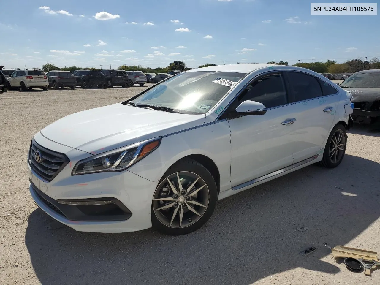 2015 Hyundai Sonata Sport VIN: 5NPE34AB4FH105575 Lot: 77491544