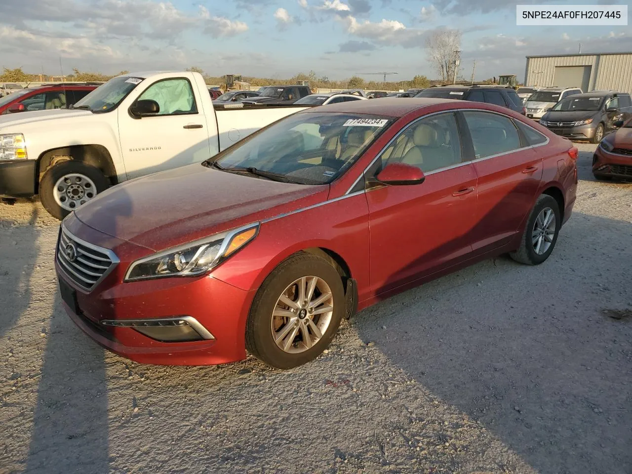 5NPE24AF0FH207445 2015 Hyundai Sonata Se