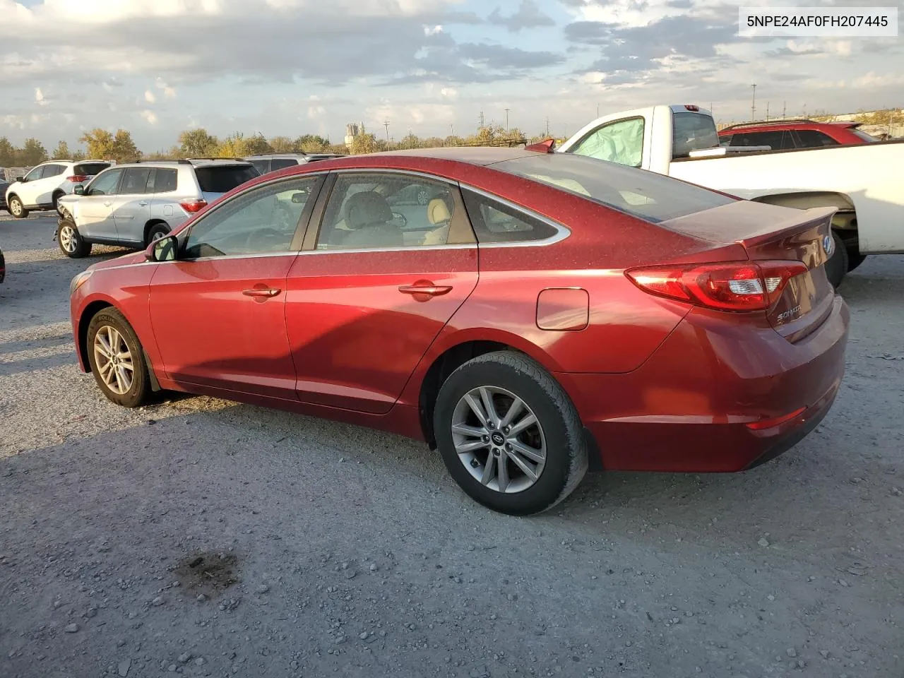 5NPE24AF0FH207445 2015 Hyundai Sonata Se