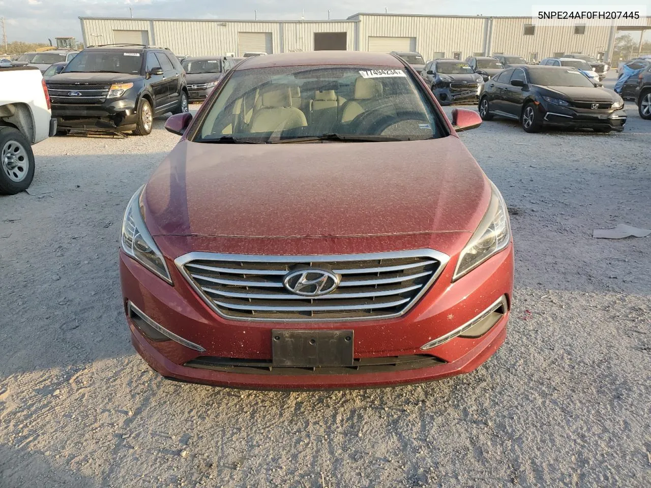 2015 Hyundai Sonata Se VIN: 5NPE24AF0FH207445 Lot: 77494234