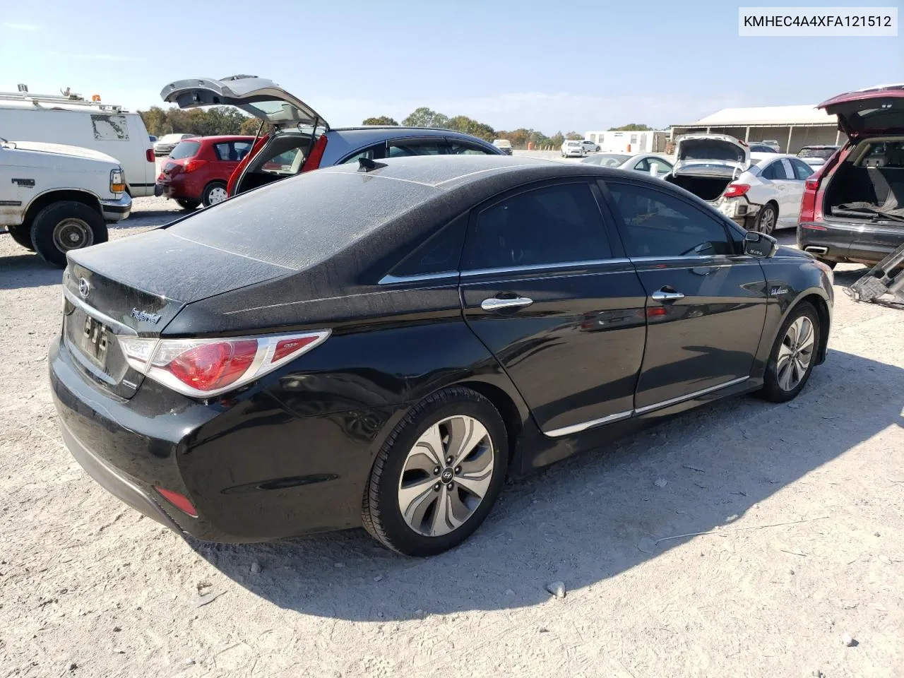 2015 Hyundai Sonata Hybrid VIN: KMHEC4A4XFA121512 Lot: 77570394