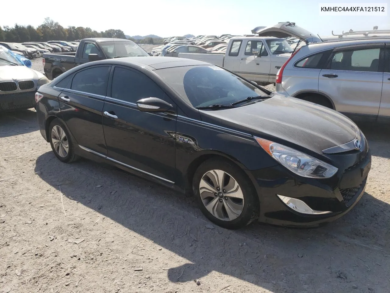 2015 Hyundai Sonata Hybrid VIN: KMHEC4A4XFA121512 Lot: 77570394