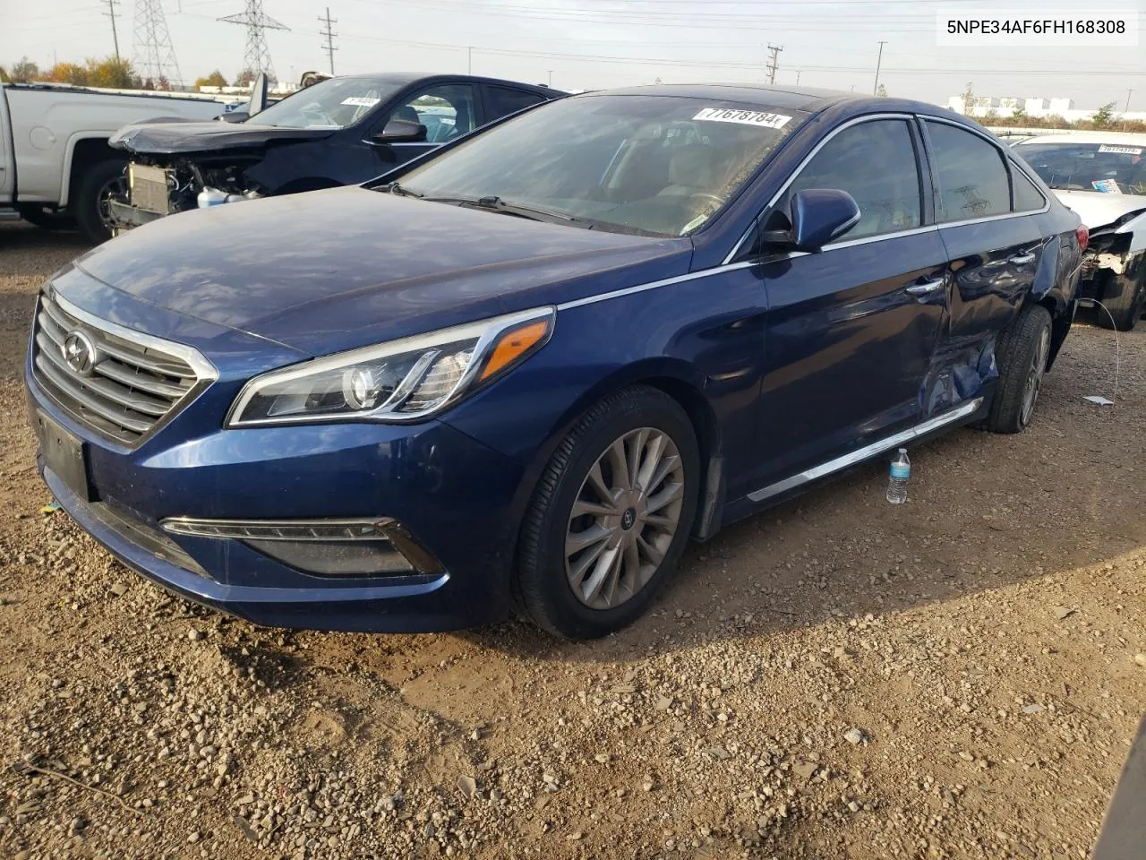 2015 Hyundai Sonata Sport VIN: 5NPE34AF6FH168308 Lot: 77678784