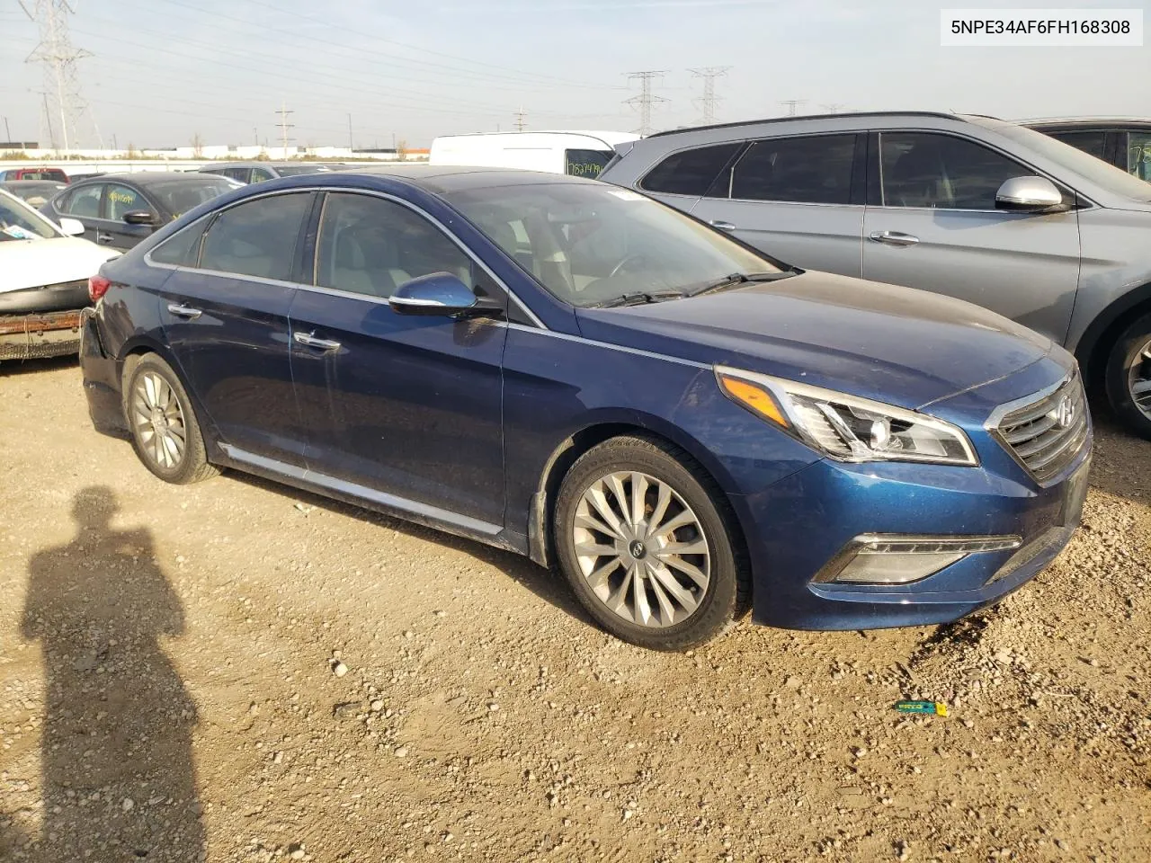 2015 Hyundai Sonata Sport VIN: 5NPE34AF6FH168308 Lot: 77678784