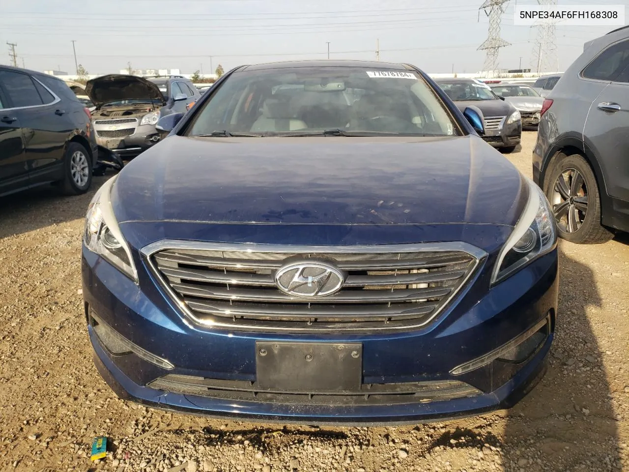 2015 Hyundai Sonata Sport VIN: 5NPE34AF6FH168308 Lot: 77678784