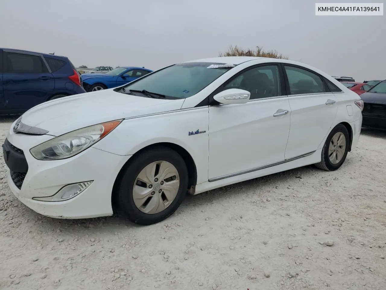 2015 Hyundai Sonata Hybrid VIN: KMHEC4A41FA139641 Lot: 77747354