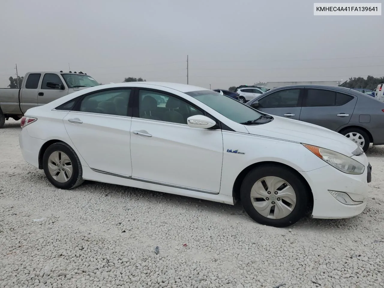 2015 Hyundai Sonata Hybrid VIN: KMHEC4A41FA139641 Lot: 77747354