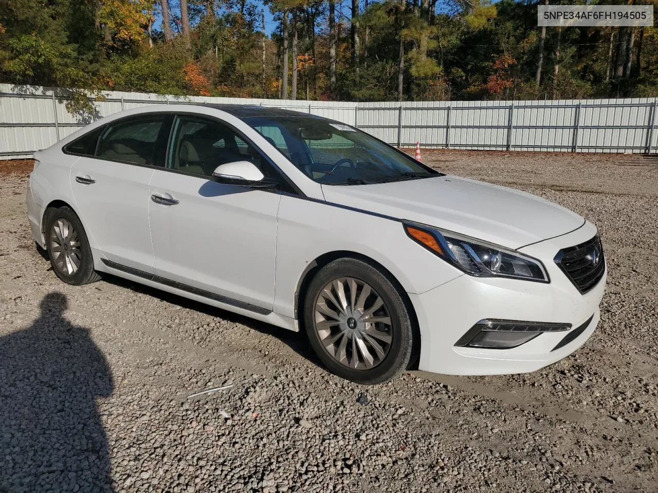 2015 Hyundai Sonata Sport VIN: 5NPE34AF6FH194505 Lot: 77989024