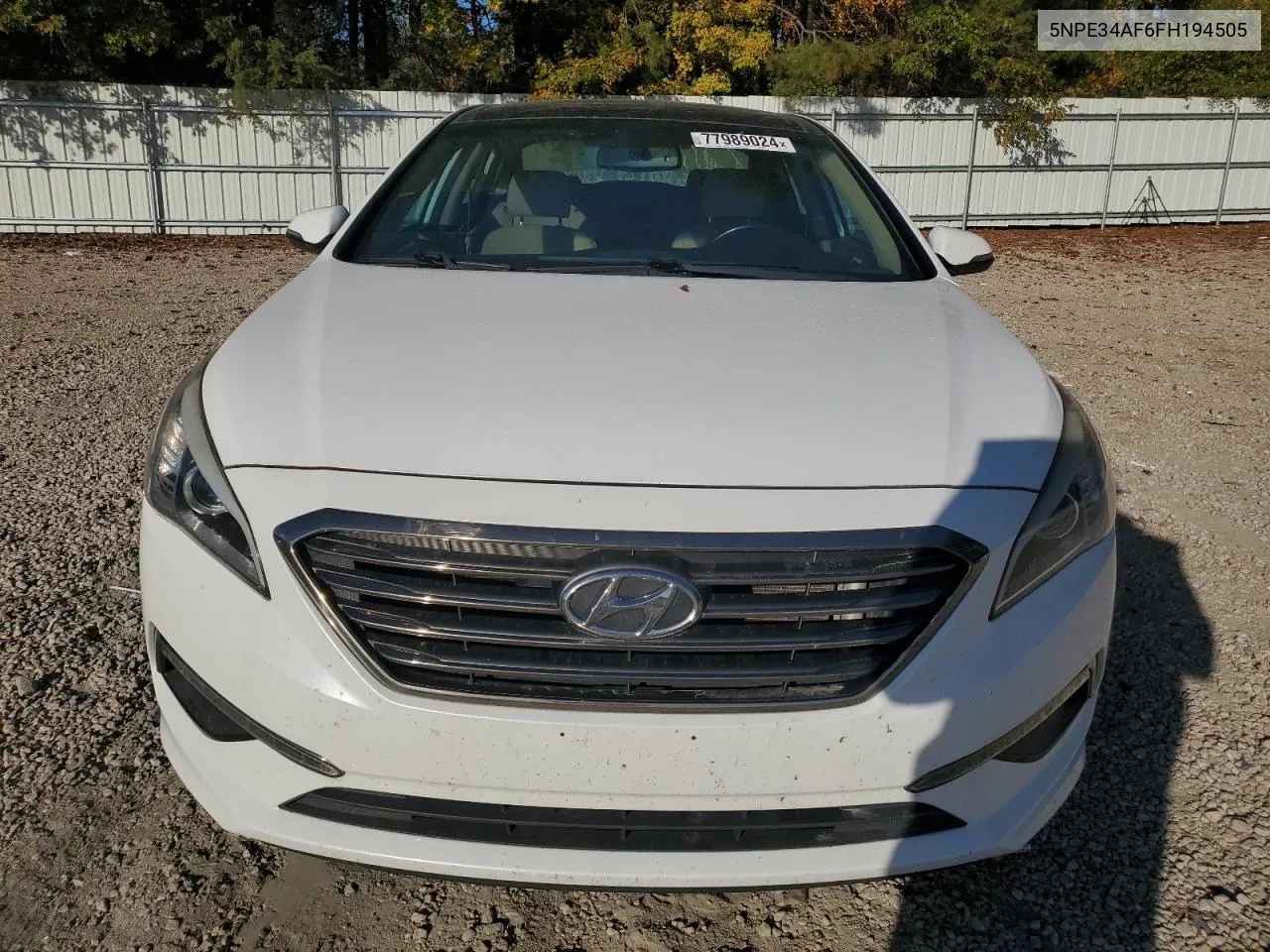 2015 Hyundai Sonata Sport VIN: 5NPE34AF6FH194505 Lot: 77989024