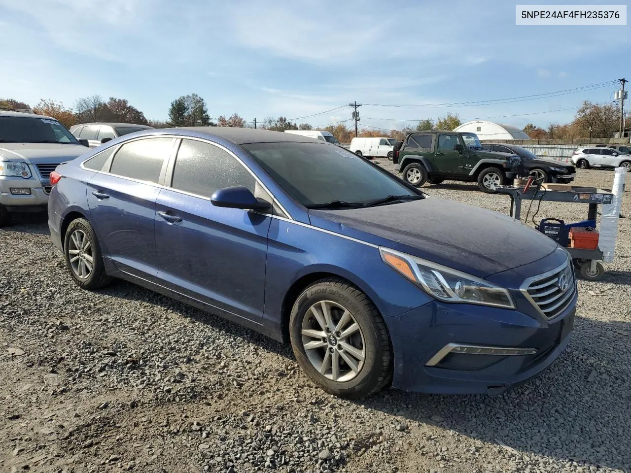 2015 Hyundai Sonata Se VIN: 5NPE24AF4FH235376 Lot: 78081074