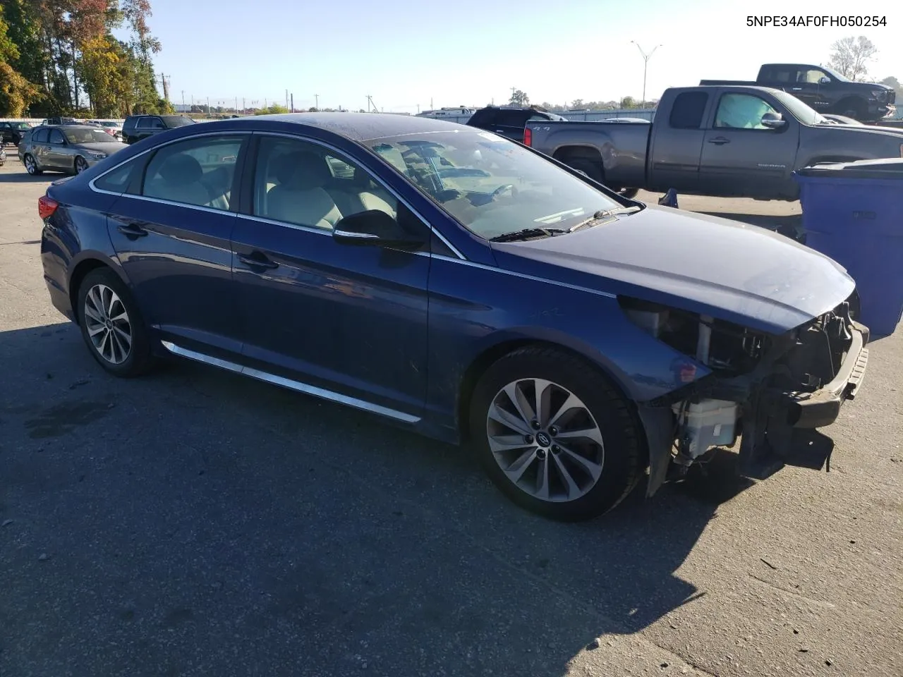 5NPE34AF0FH050254 2015 Hyundai Sonata Sport