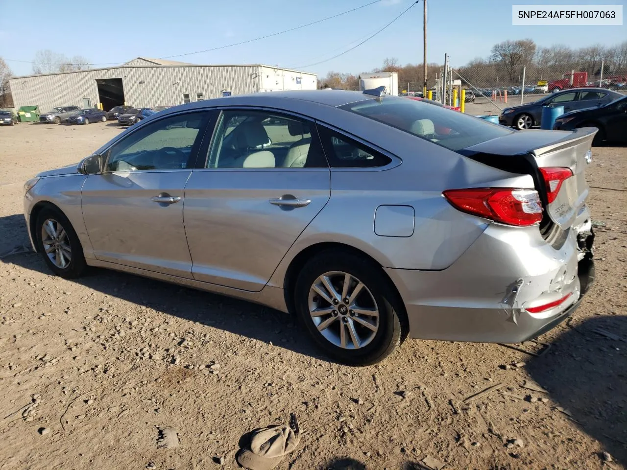 2015 Hyundai Sonata Se VIN: 5NPE24AF5FH007063 Lot: 78276874