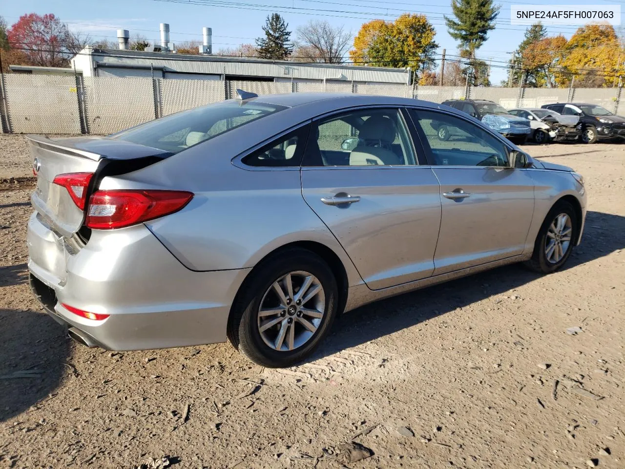 2015 Hyundai Sonata Se VIN: 5NPE24AF5FH007063 Lot: 78276874