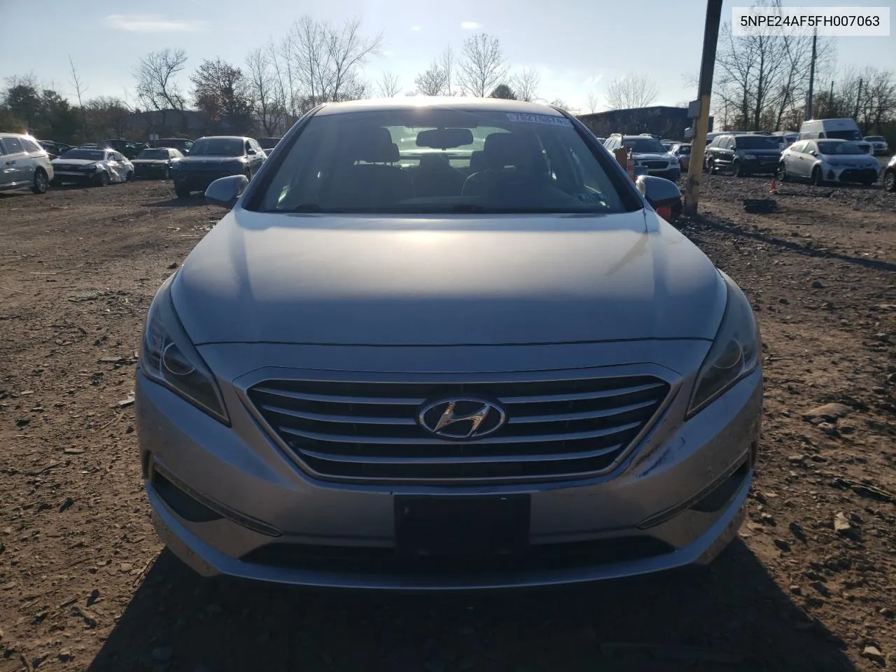 2015 Hyundai Sonata Se VIN: 5NPE24AF5FH007063 Lot: 78276874