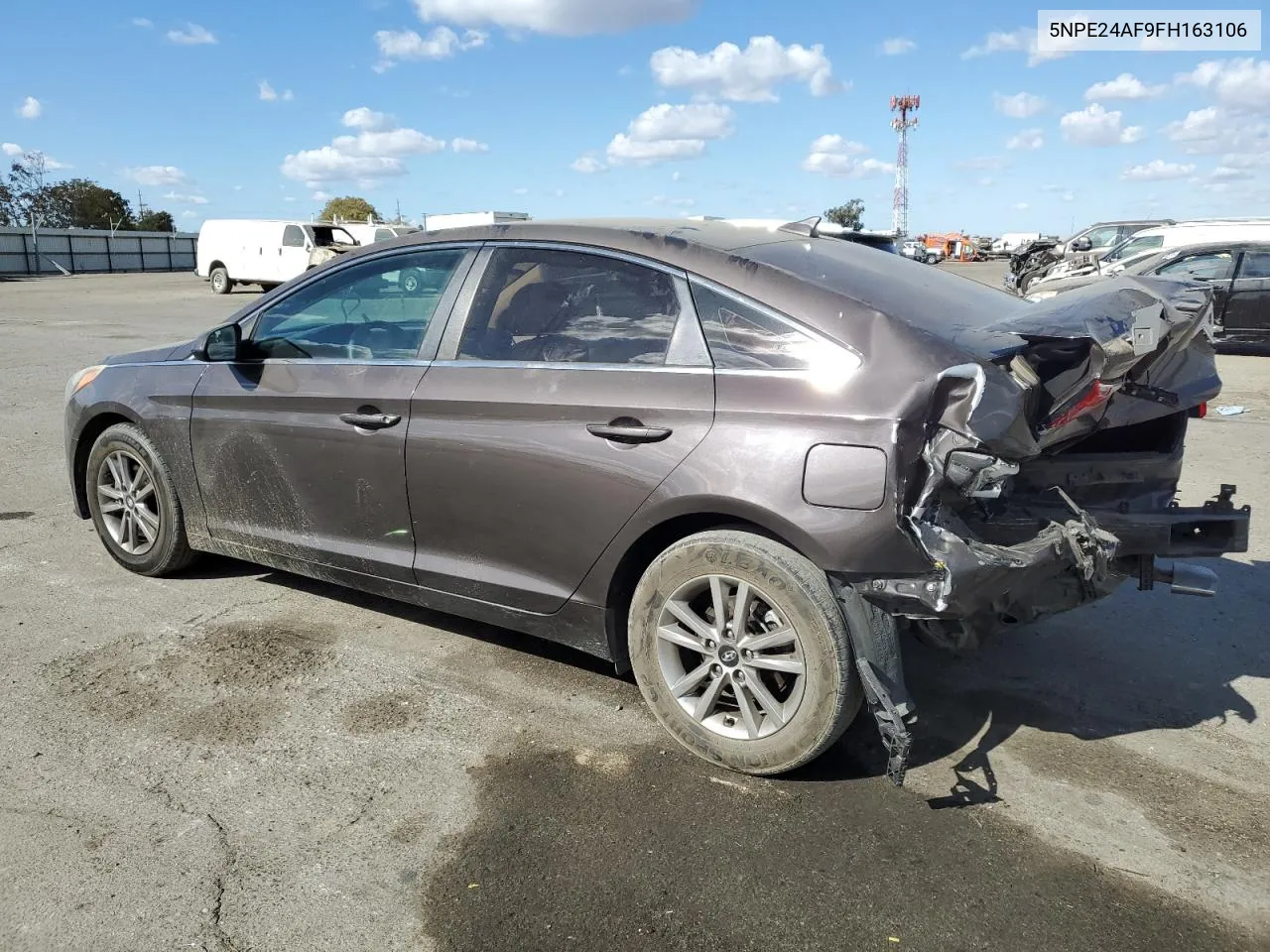 2015 Hyundai Sonata Se VIN: 5NPE24AF9FH163106 Lot: 78285374