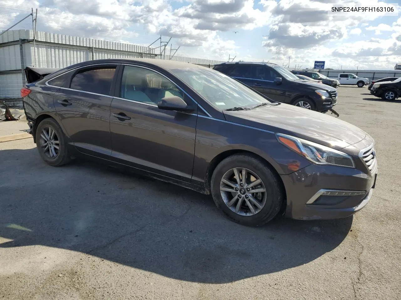 2015 Hyundai Sonata Se VIN: 5NPE24AF9FH163106 Lot: 78285374