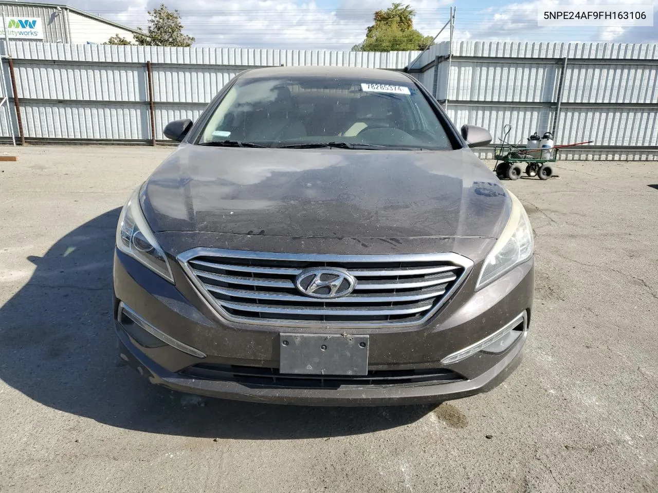 2015 Hyundai Sonata Se VIN: 5NPE24AF9FH163106 Lot: 78285374