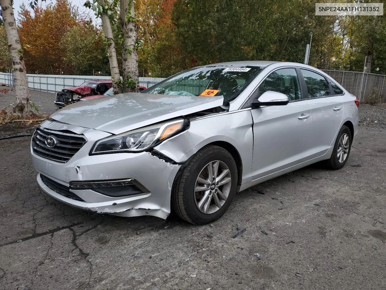 2015 Hyundai Sonata Eco VIN: 5NPE24AA1FH131352 Lot: 78384464