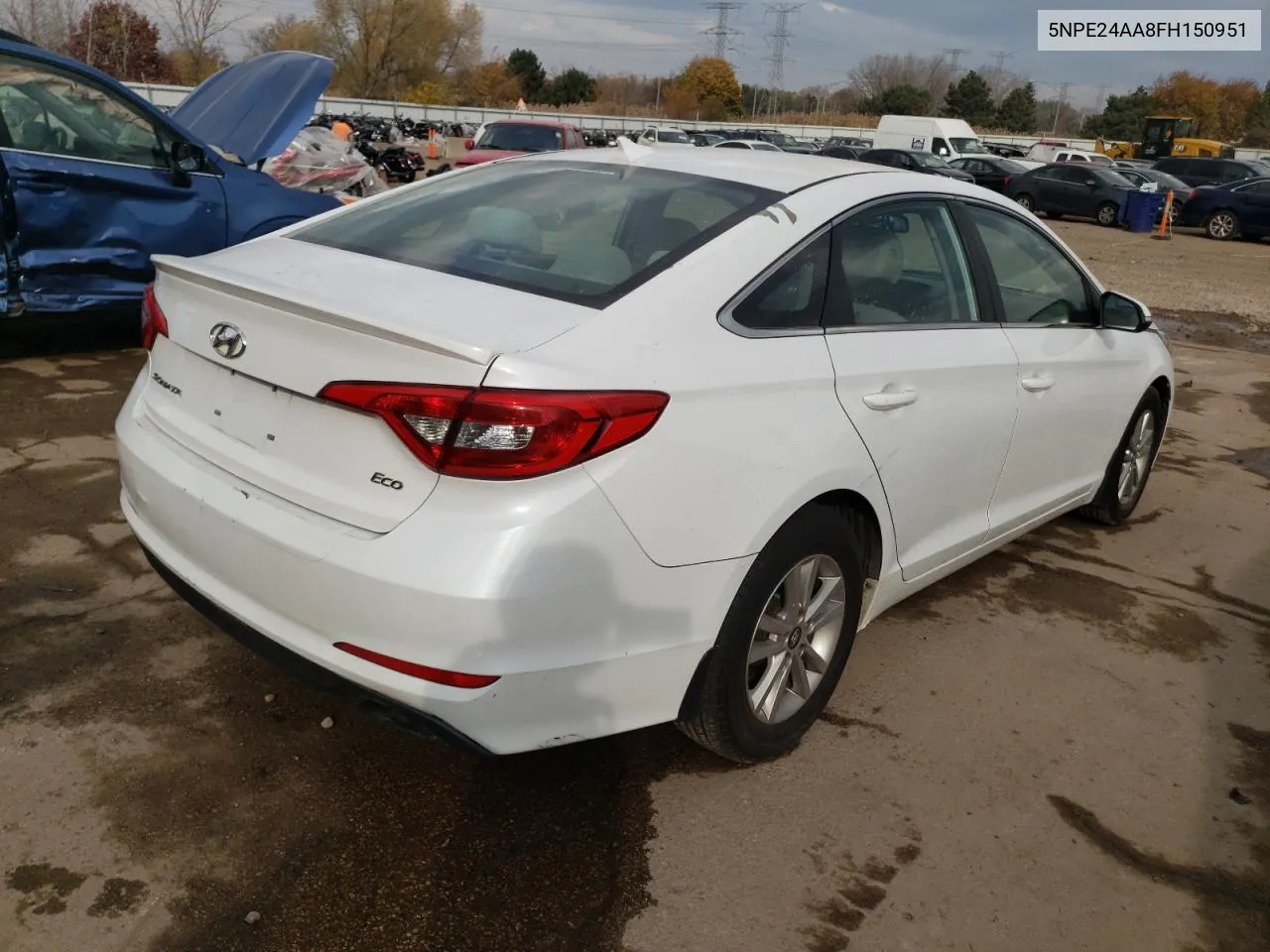 2015 Hyundai Sonata Eco VIN: 5NPE24AA8FH150951 Lot: 78467804