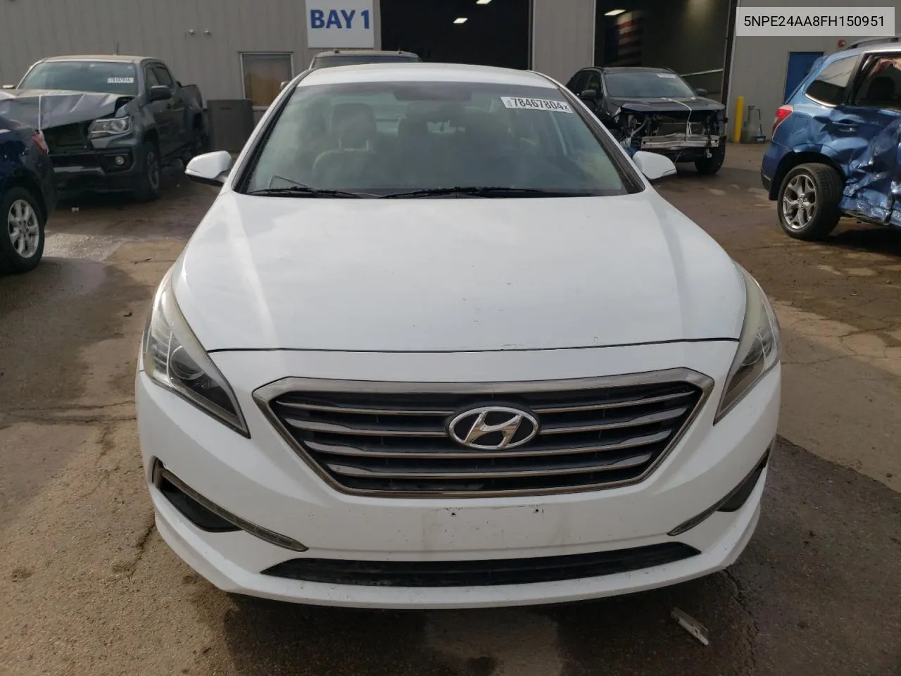 2015 Hyundai Sonata Eco VIN: 5NPE24AA8FH150951 Lot: 78467804