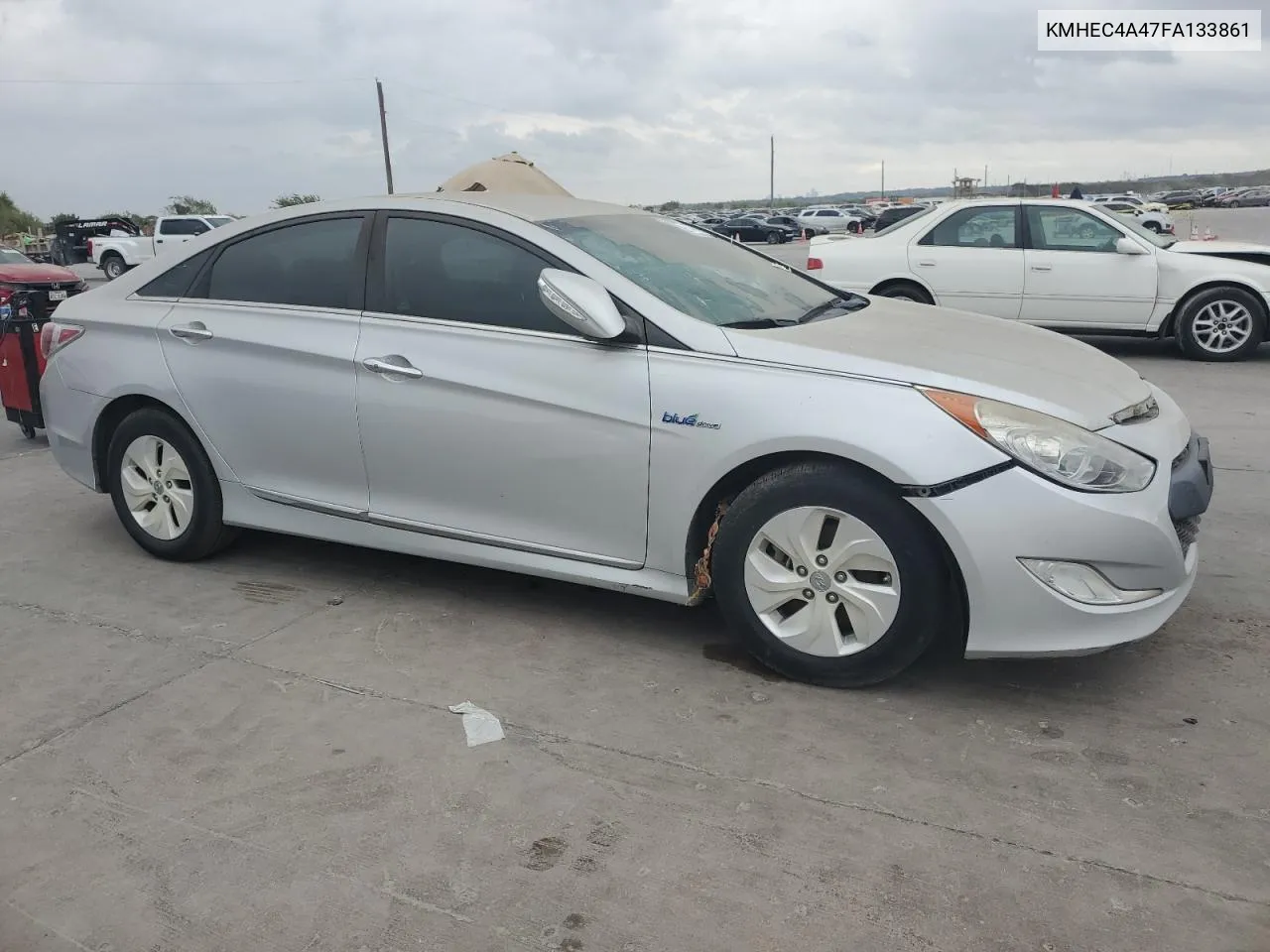 2015 Hyundai Sonata Hybrid VIN: KMHEC4A47FA133861 Lot: 78496924