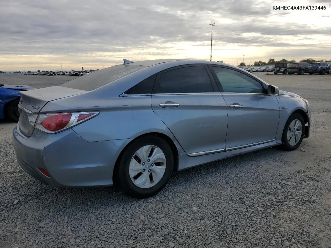 2015 Hyundai Sonata Hybrid VIN: KMHEC4A43FA139446 Lot: 78510004