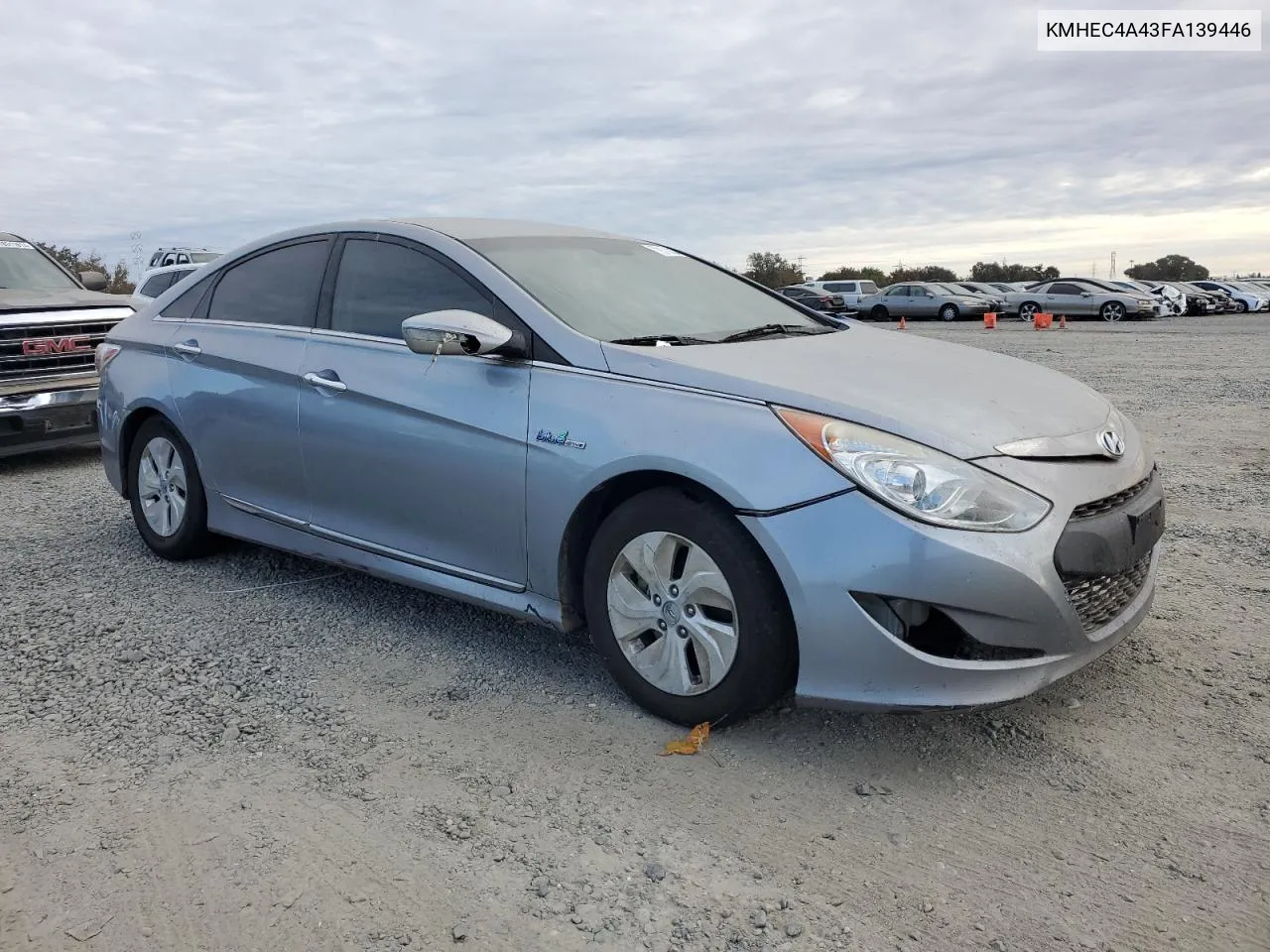 KMHEC4A43FA139446 2015 Hyundai Sonata Hybrid