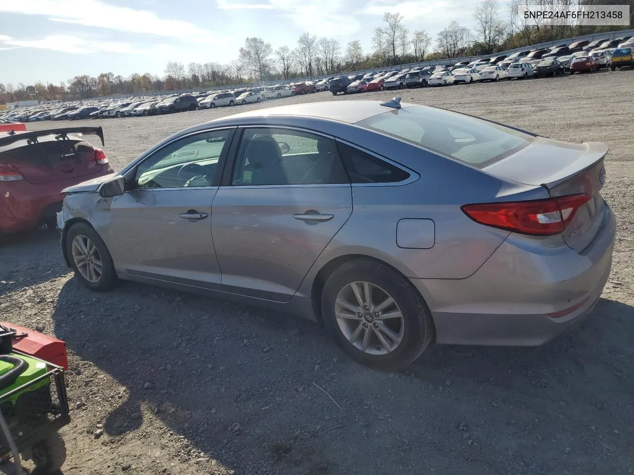 2015 Hyundai Sonata Se VIN: 5NPE24AF6FH213458 Lot: 78558994