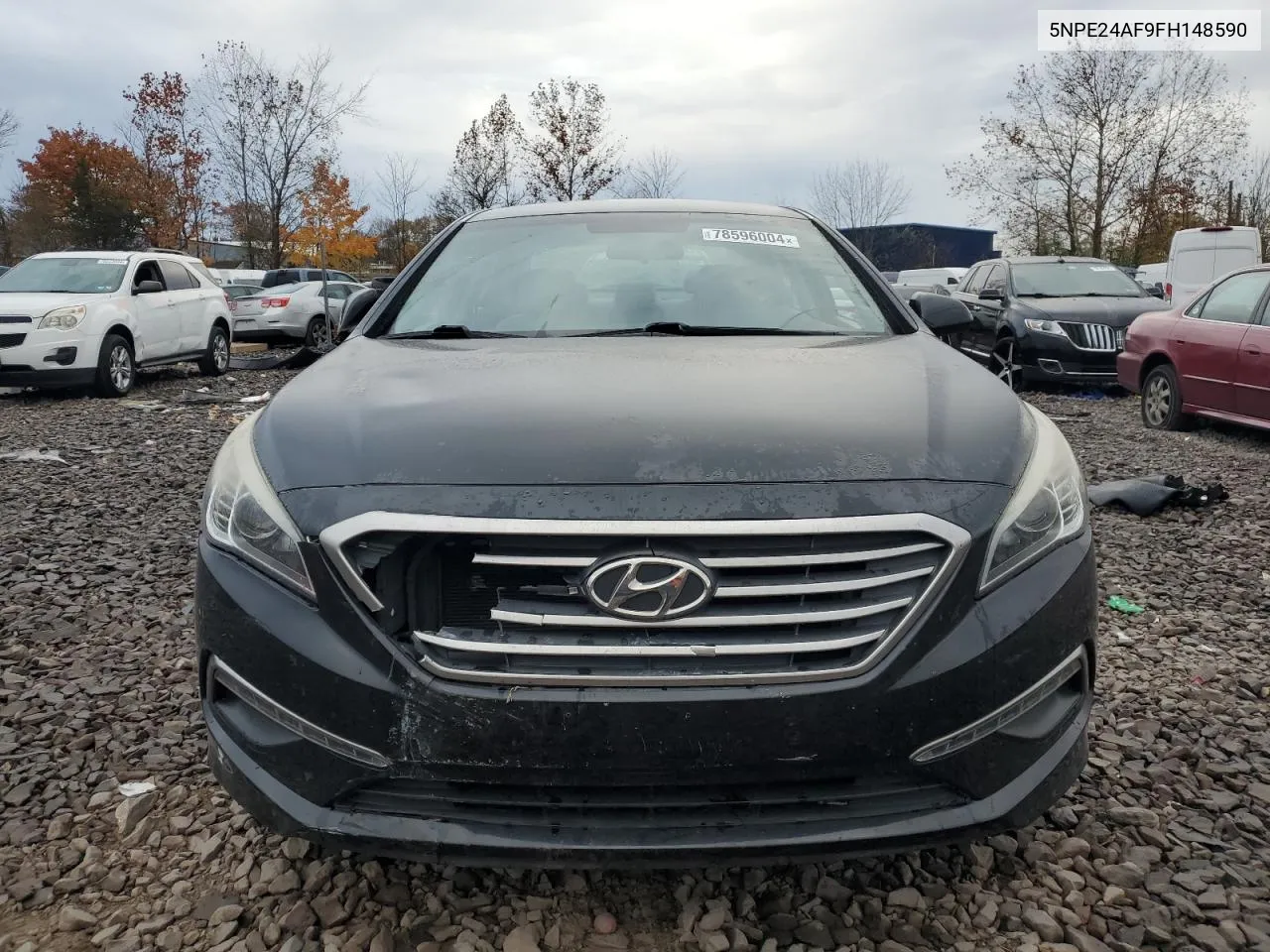 2015 Hyundai Sonata Se VIN: 5NPE24AF9FH148590 Lot: 78596004