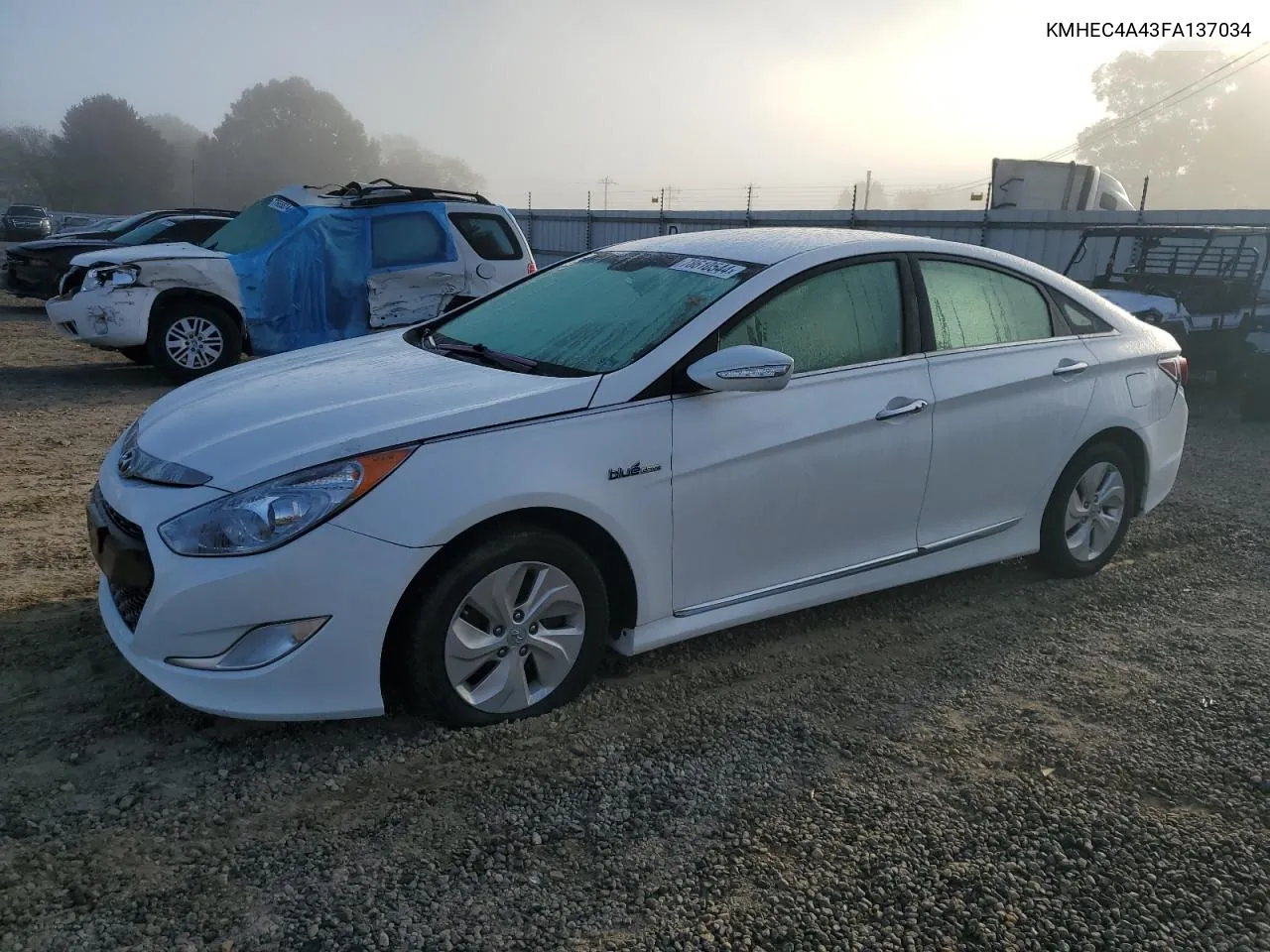 2015 Hyundai Sonata Hybrid VIN: KMHEC4A43FA137034 Lot: 78610544