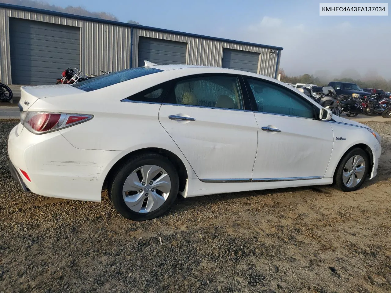 2015 Hyundai Sonata Hybrid VIN: KMHEC4A43FA137034 Lot: 78610544