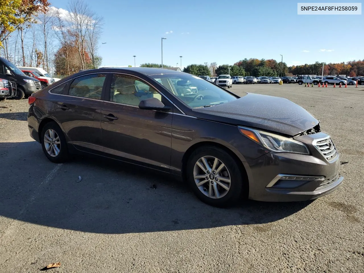 2015 Hyundai Sonata Se VIN: 5NPE24AF8FH258059 Lot: 78658504