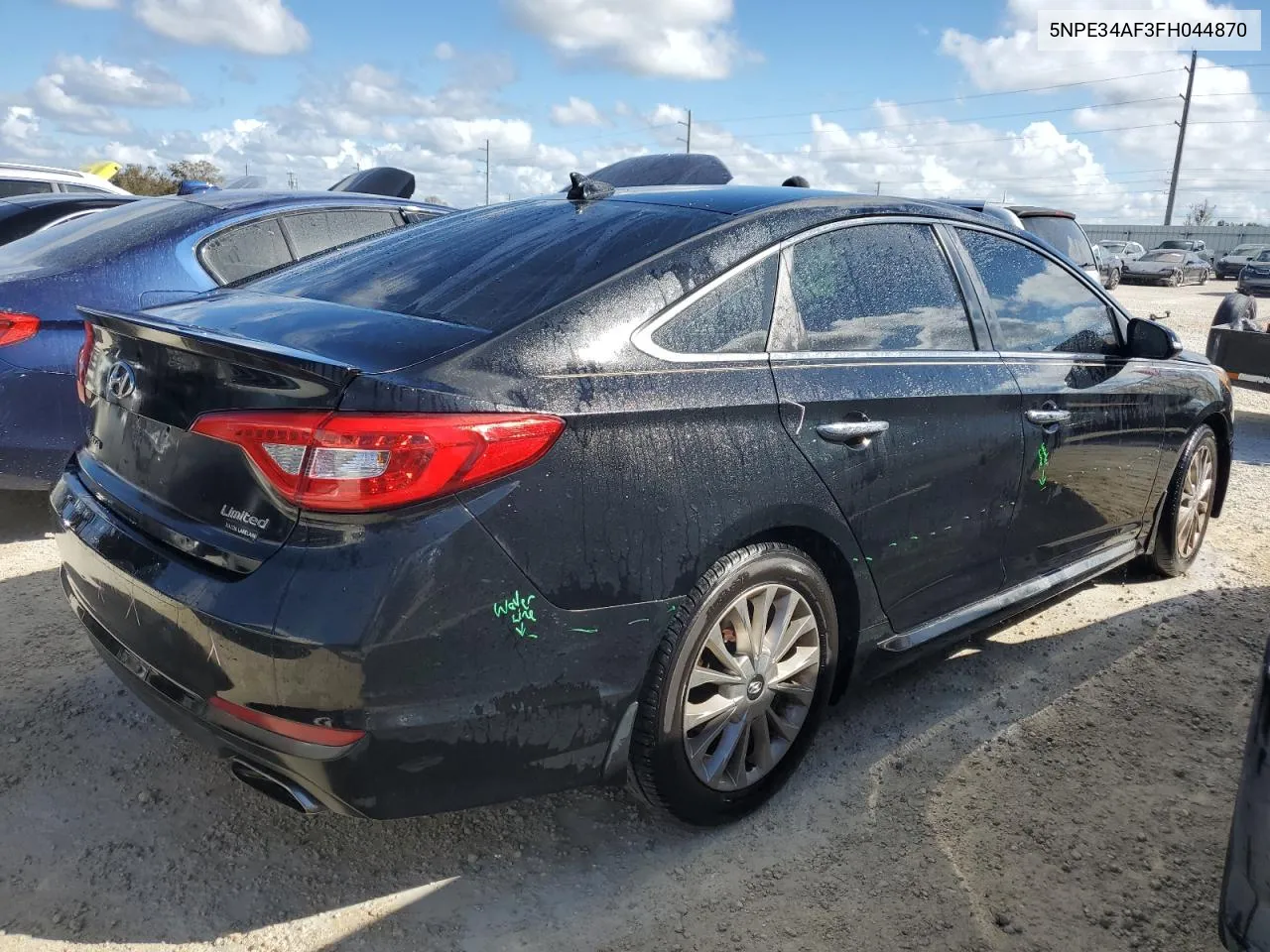 2015 Hyundai Sonata Sport VIN: 5NPE34AF3FH044870 Lot: 78673294