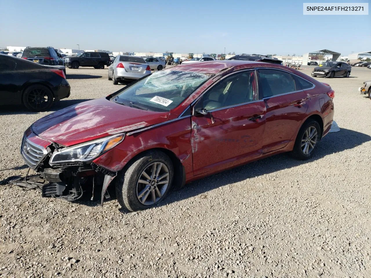 2015 Hyundai Sonata Se VIN: 5NPE24AF1FH213271 Lot: 78692904