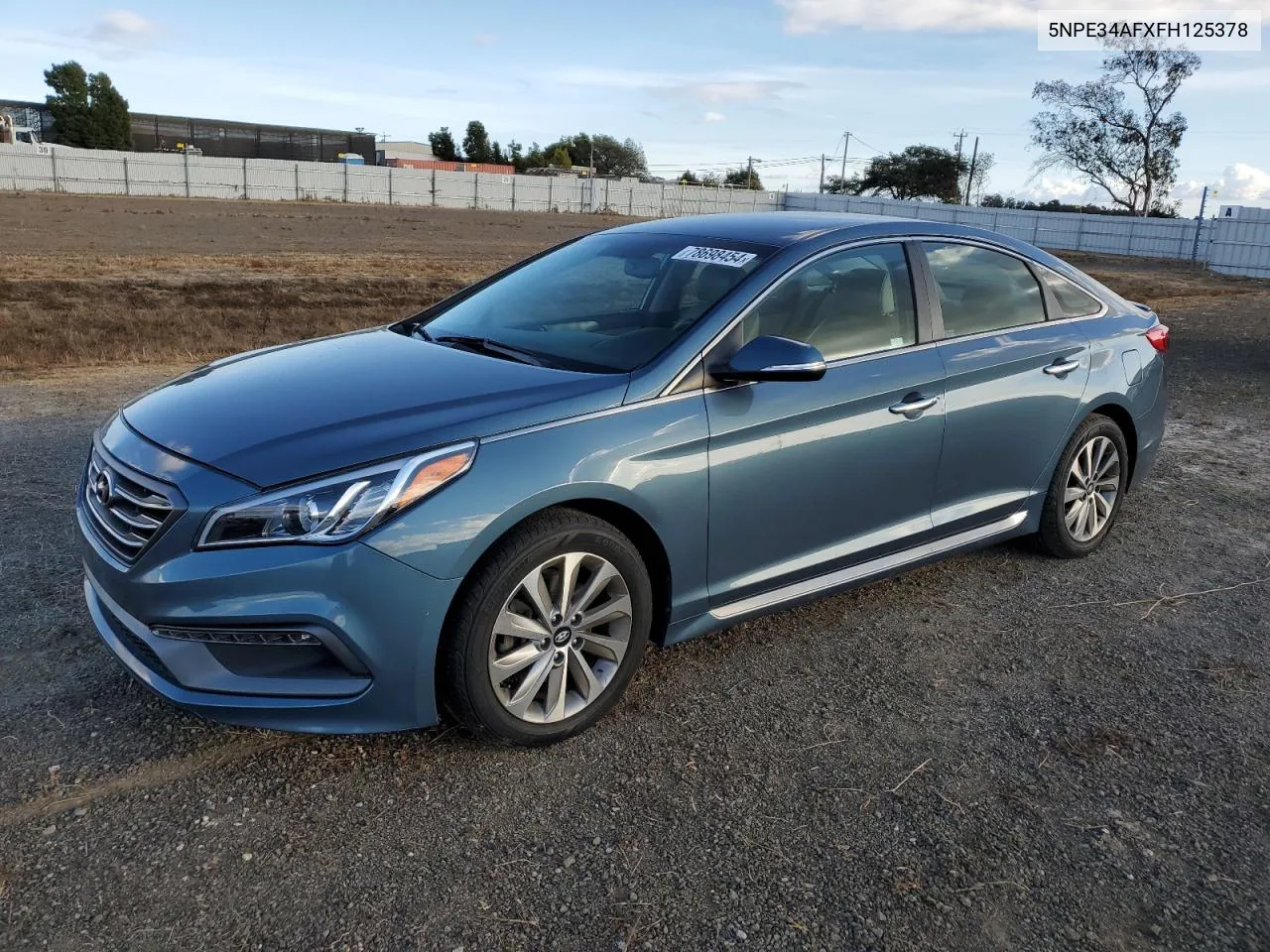 2015 Hyundai Sonata Sport VIN: 5NPE34AFXFH125378 Lot: 78698454