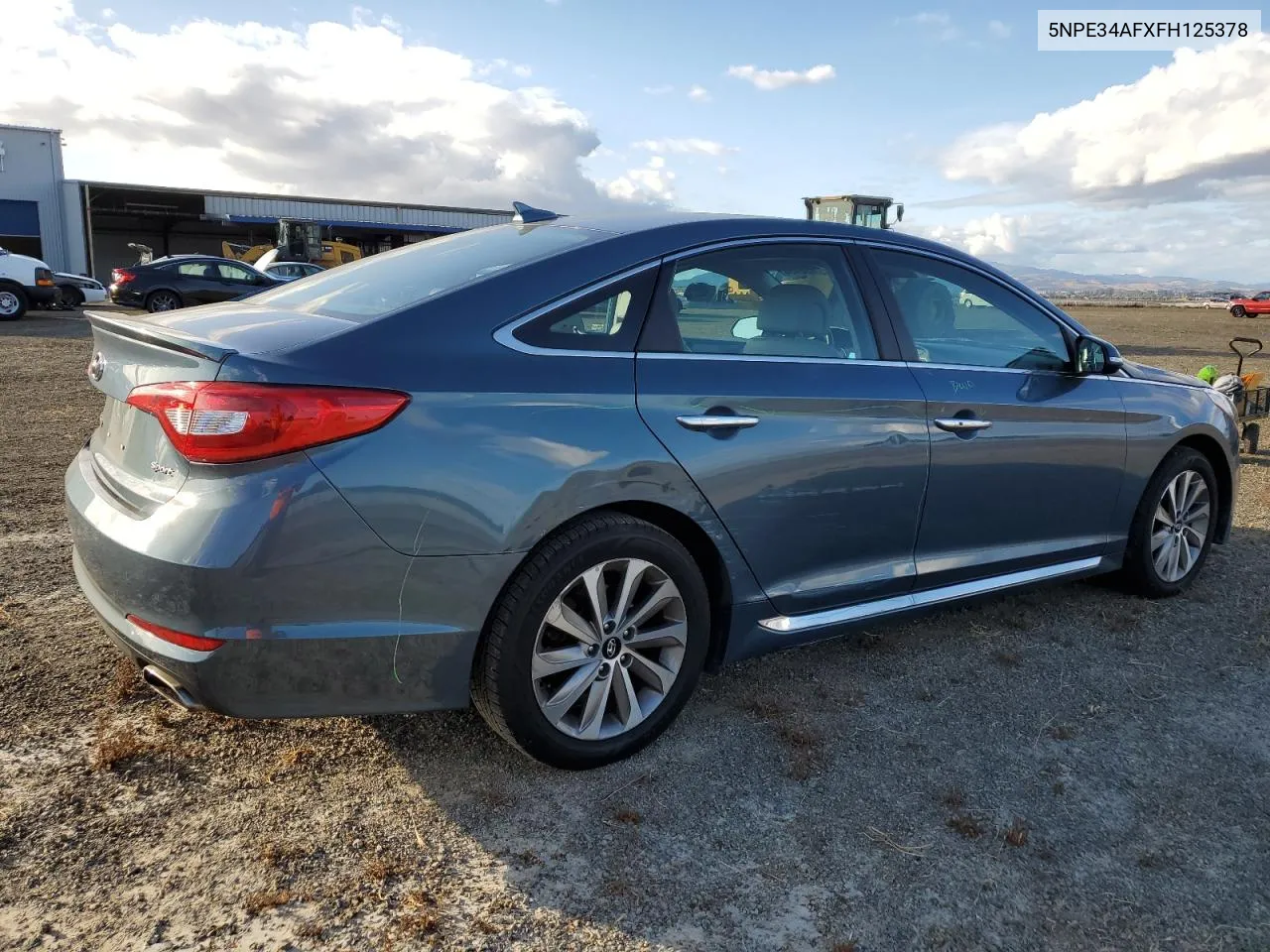 2015 Hyundai Sonata Sport VIN: 5NPE34AFXFH125378 Lot: 78698454