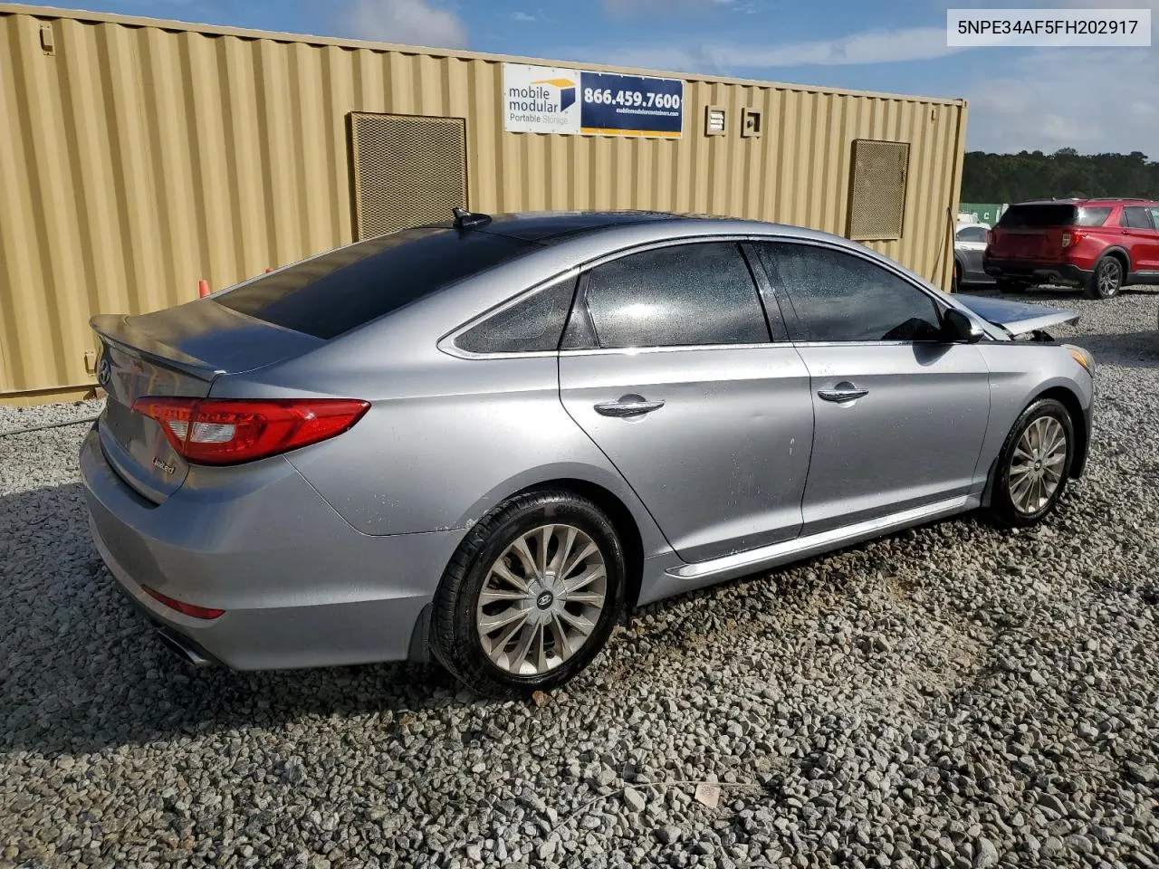 2015 Hyundai Sonata Sport VIN: 5NPE34AF5FH202917 Lot: 78714054