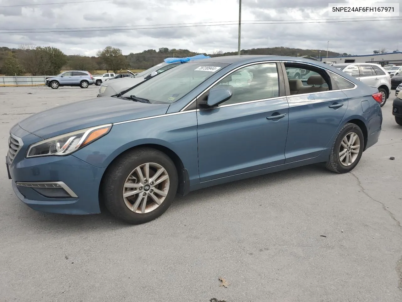 2015 Hyundai Sonata Se VIN: 5NPE24AF6FH167971 Lot: 78738944